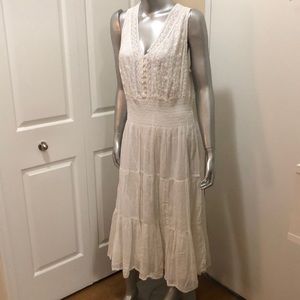 Summer Linen Long Dress - Size XL or XXL